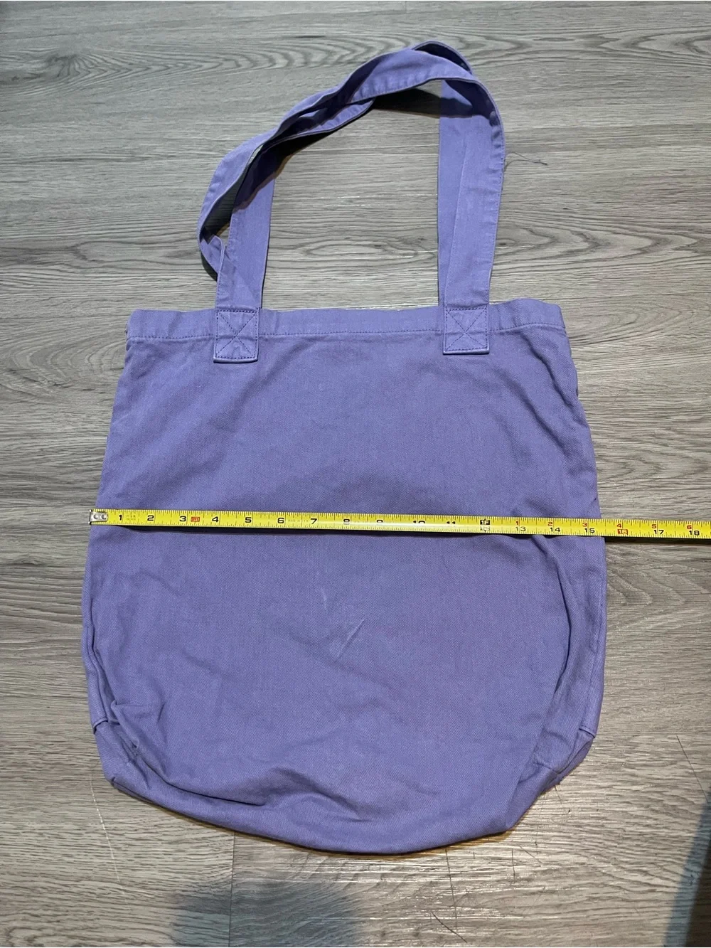 Everyday Tote Bag - Lavender faded grape Canvas Shoulder Tote